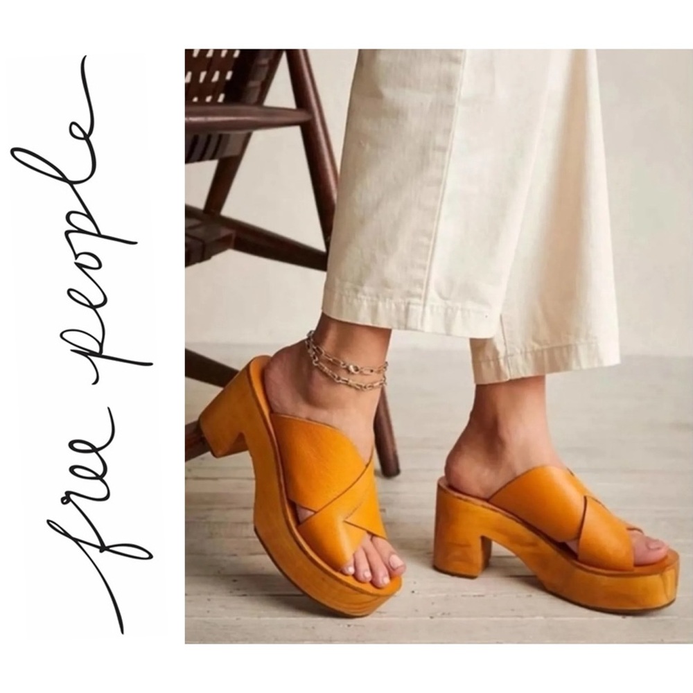 FREE PEOPLE Kora Platform Sandal in Sweetheart Sunrise 40